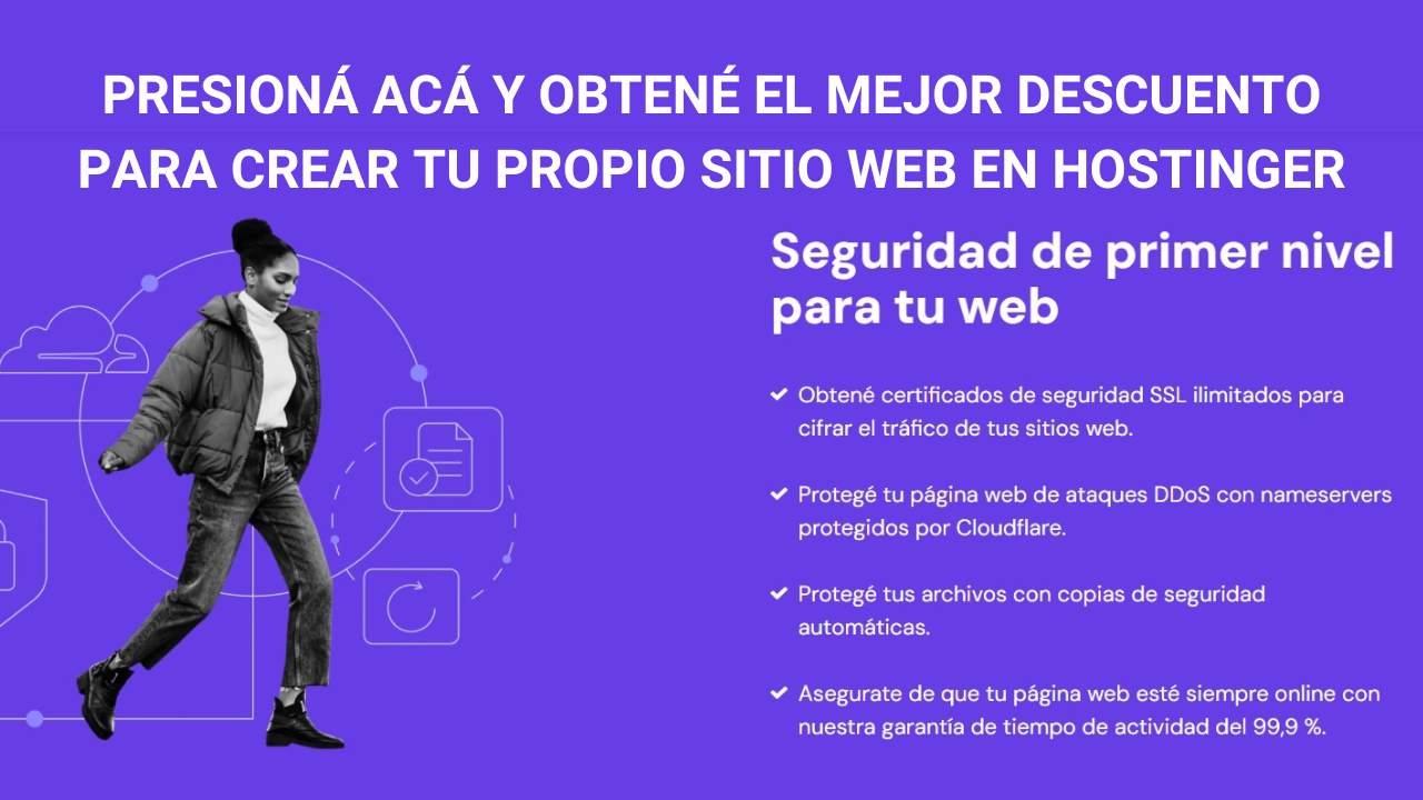 Descuento hostinger